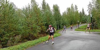 Лыжники отметили День знаний на трассе Ярви